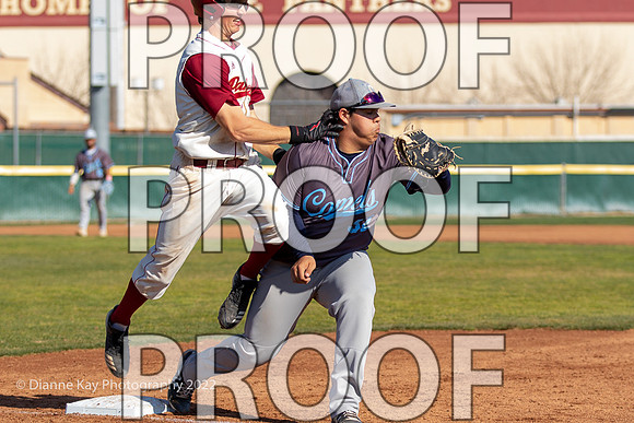 SCC Baseball vs Contra Costa February 12, 2022